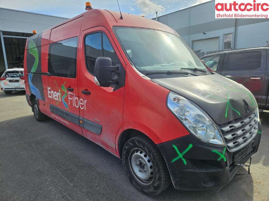 Renault Master 2010-2013 (Type III, Fase 1) , Motorkode: M9T-670, Girkassekode: 