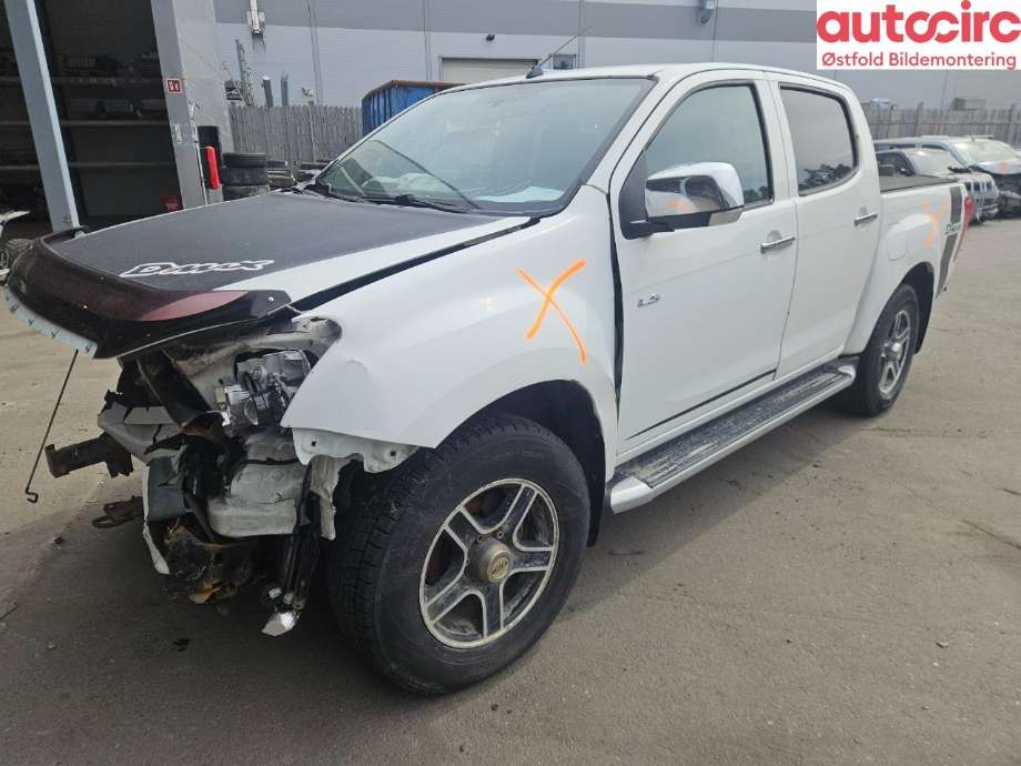 Isuzu D-Max 2012-2017 (Type II, Fase 1) delebil , Motorkode: 4JK1-TC, Girkassekode: