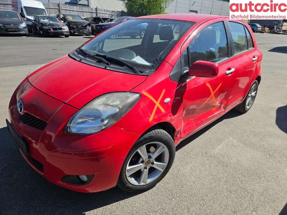 Toyota Yaris 2009-2011 (Type II, Fase 2) , Motorkode: 1KR-FE, Girkassekode: 