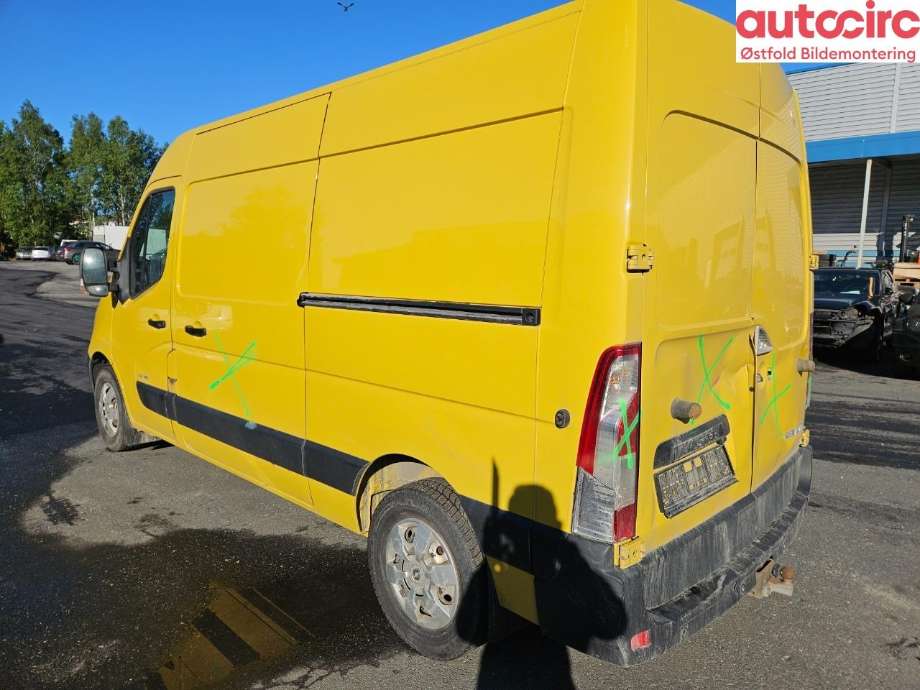 Renault Master 2014-->> (Type III, Fase 2) , Motorkode: M9T-870, Girkassekode: