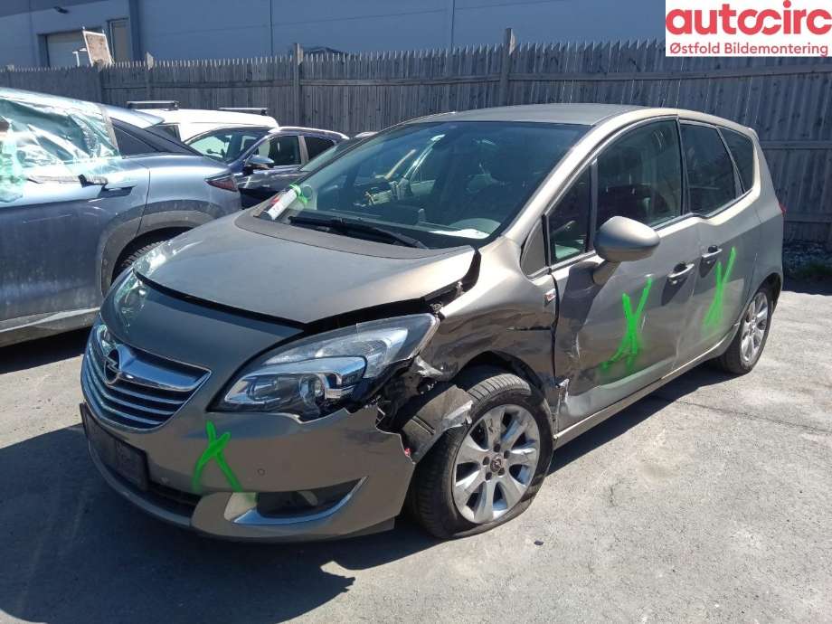 Opel Meriva B 2010-2017 , Motorkode: B14NEL, Girkassekode: