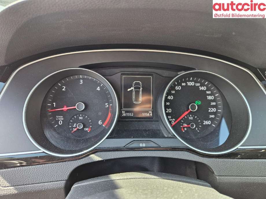 VW Passat 2015-2019 (Fase 1) (B8) (B8), Motorkode: DCXA, Girkassekode:
