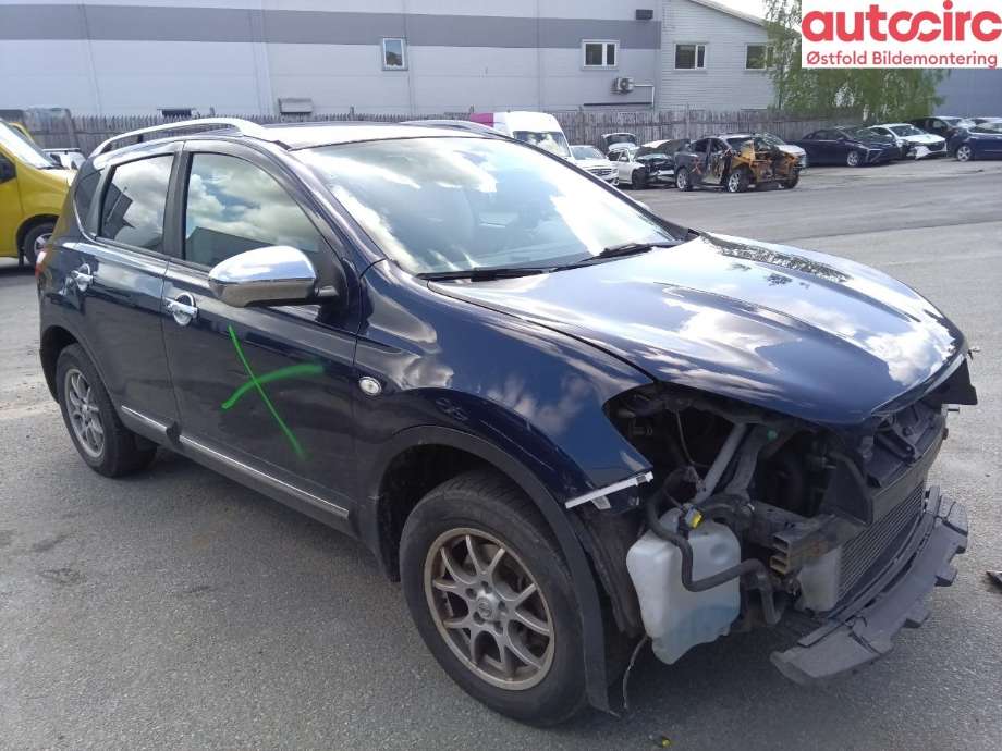 Nissan Qashqai 2010-2014 (Type I, Fase 2) , Motorkode: K9K, Girkassekode: 