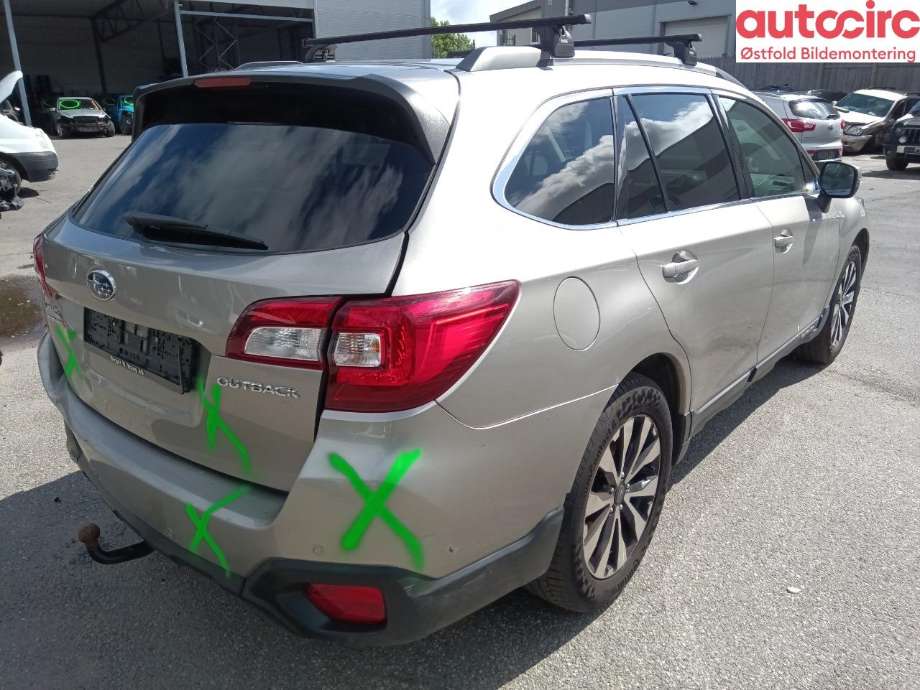 Subaru Outback 2015-2020 (Type V) , Motorkode: FB25, Girkassekode: 