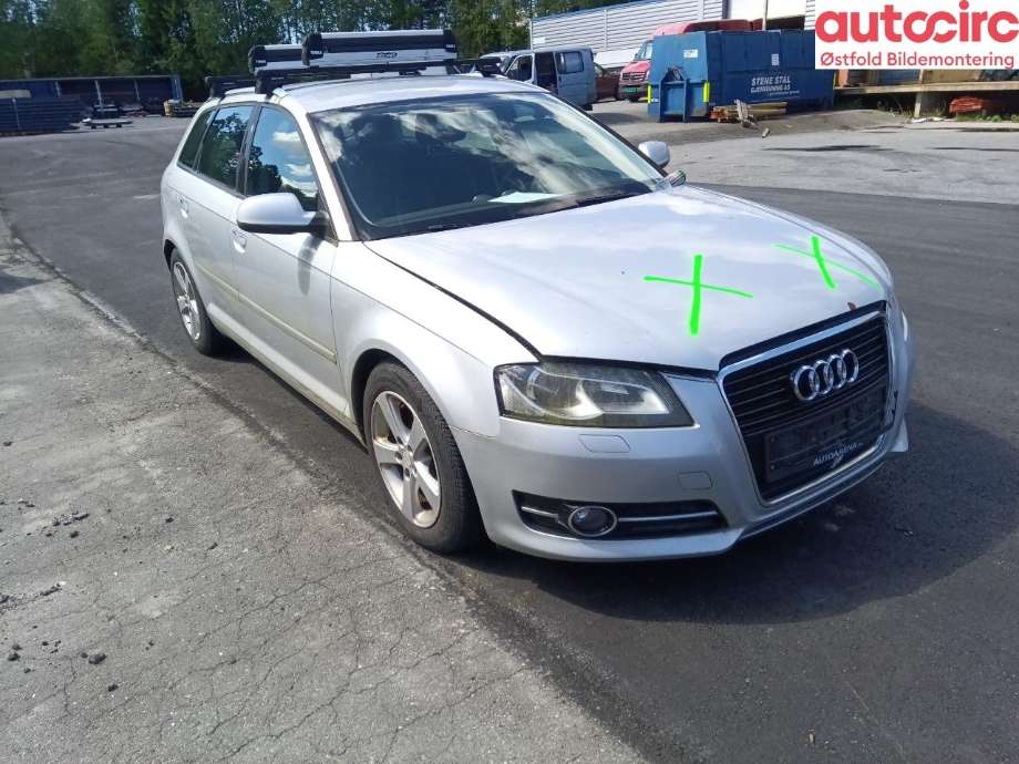 Audi A3 2009-2012 (Type II, Fase 2) , Motorkode: CAYC, Girkassekode: 