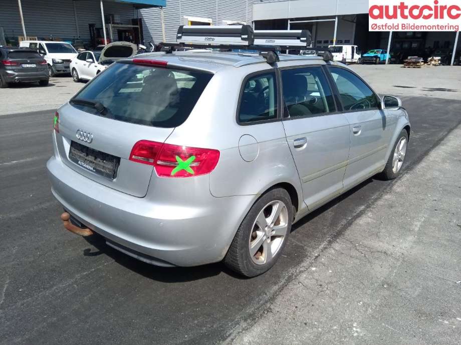 Audi A3 2009-2012 (Type II, Fase 2) , Motorkode: CAYC, Girkassekode: 