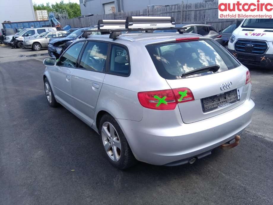 Audi A3 2009-2012 (Type II, Fase 2) , Motorkode: CAYC, Girkassekode: 