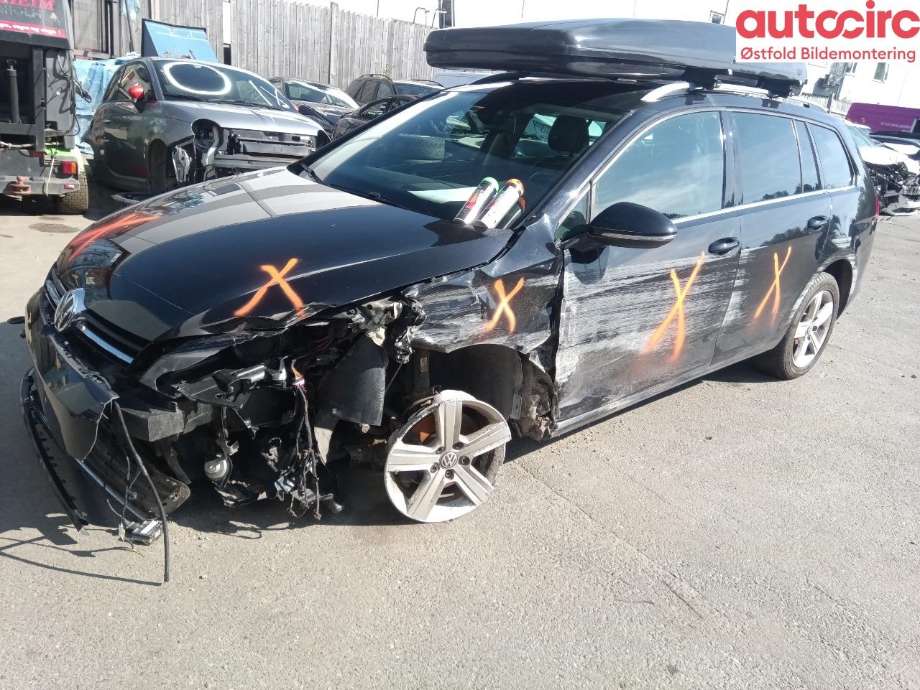 VW Golf VII 2012-2017 (Fase 1) , Motorkode: CRLB, Girkassekode: 
