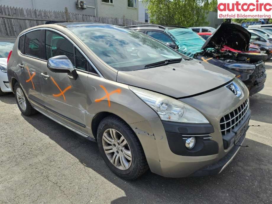 Peugeot 3008 2009-2016 (Type I) delebil , Motorkode: 9HR, Girkassekode: 