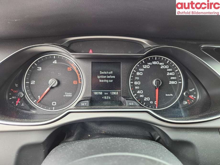 Audi A4 2007-2014 (Type IV) (B8) (B8), Motorkode: CJCC, Girkassekode: 