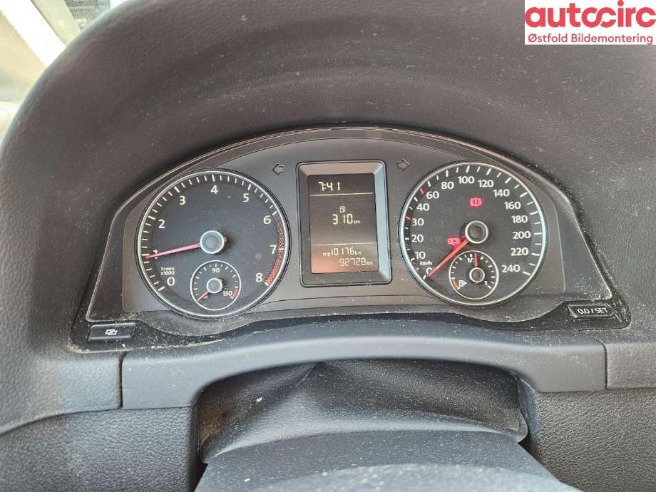 VW Golf, Plus/Cross 2009-2013 (Fase 2) , Motorkode: CGGA, Girkassekode: 