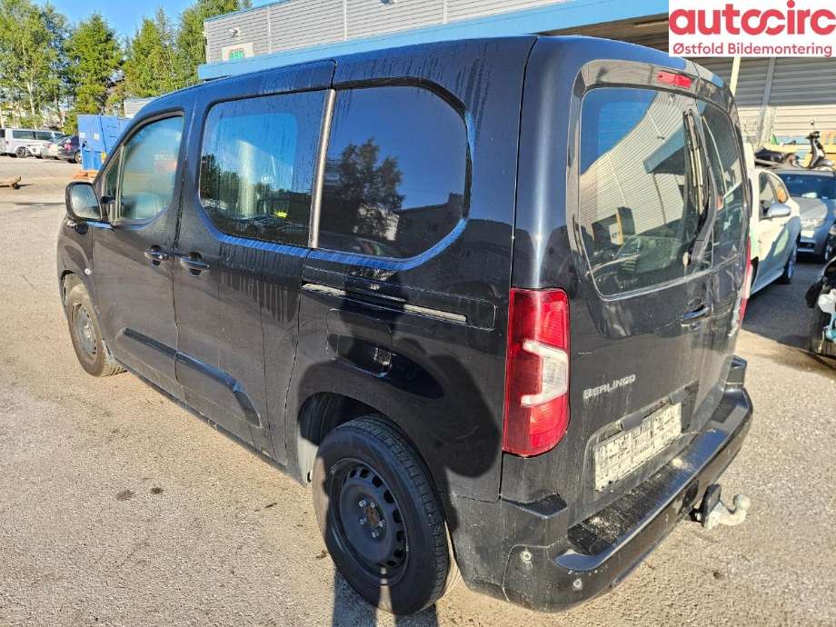 Citroën Berlingo 2019-->> (Type III) , Motorkode: YHY, Girkassekode: 
