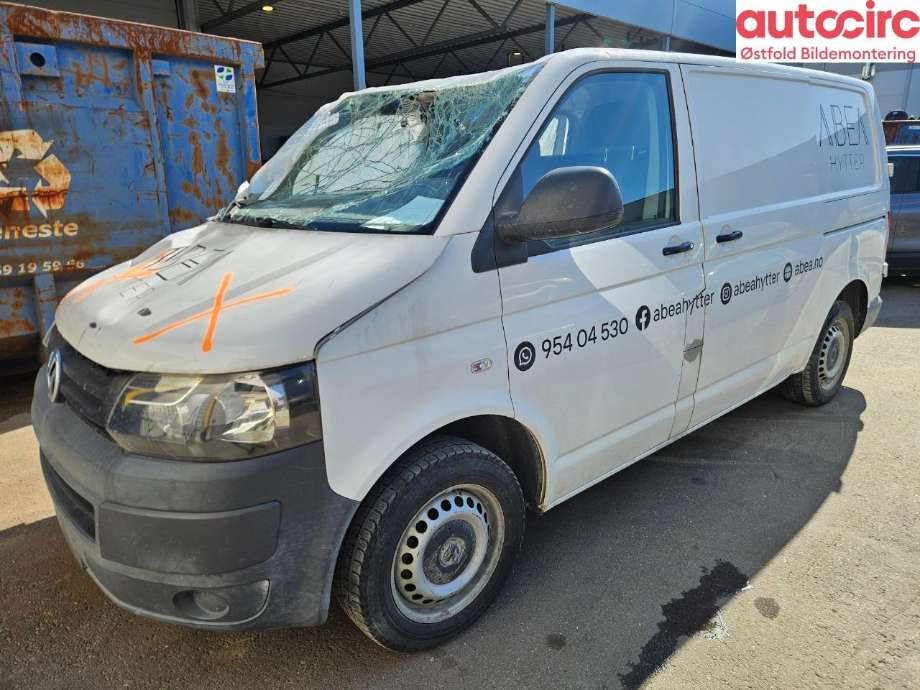 VW Transporter / Caravelle 2009-2015 (Fase 2) (T5) (T5), Motorkode: CAAD, Girkassekode: 