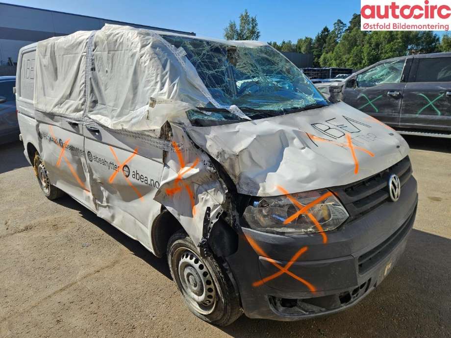 VW Transporter / Caravelle 2009-2015 (Fase 2) (T5) (T5), Motorkode: CAAD, Girkassekode: 