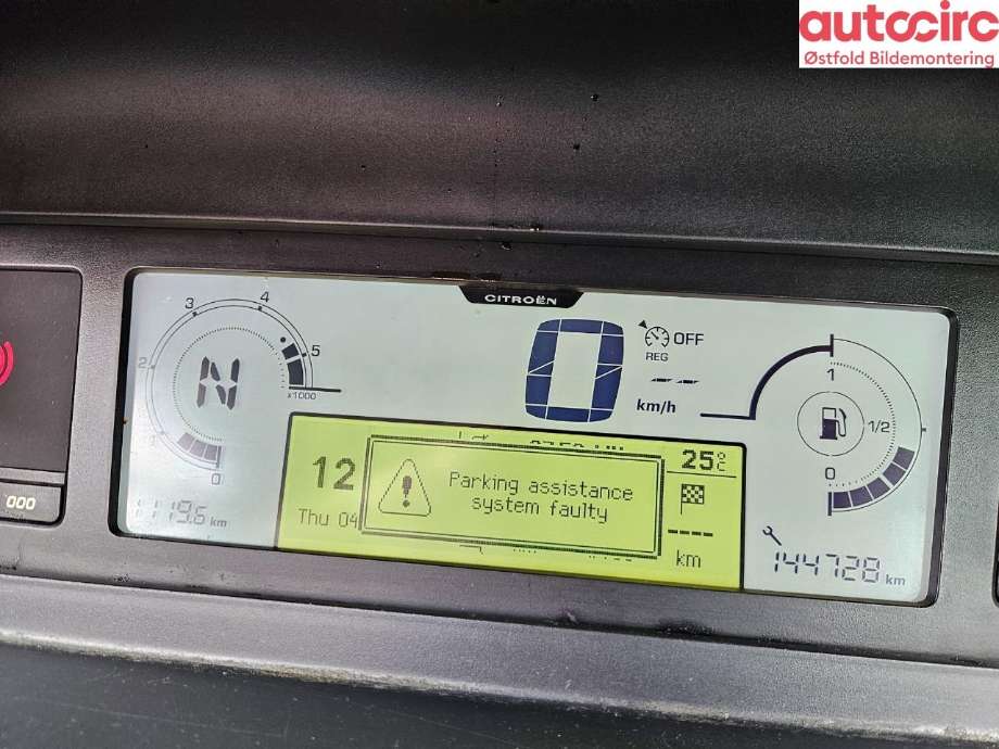 Citroën C4, Picasso 2006-2013 (Type I) , Motorkode: 9HZ, Girkassekode: 