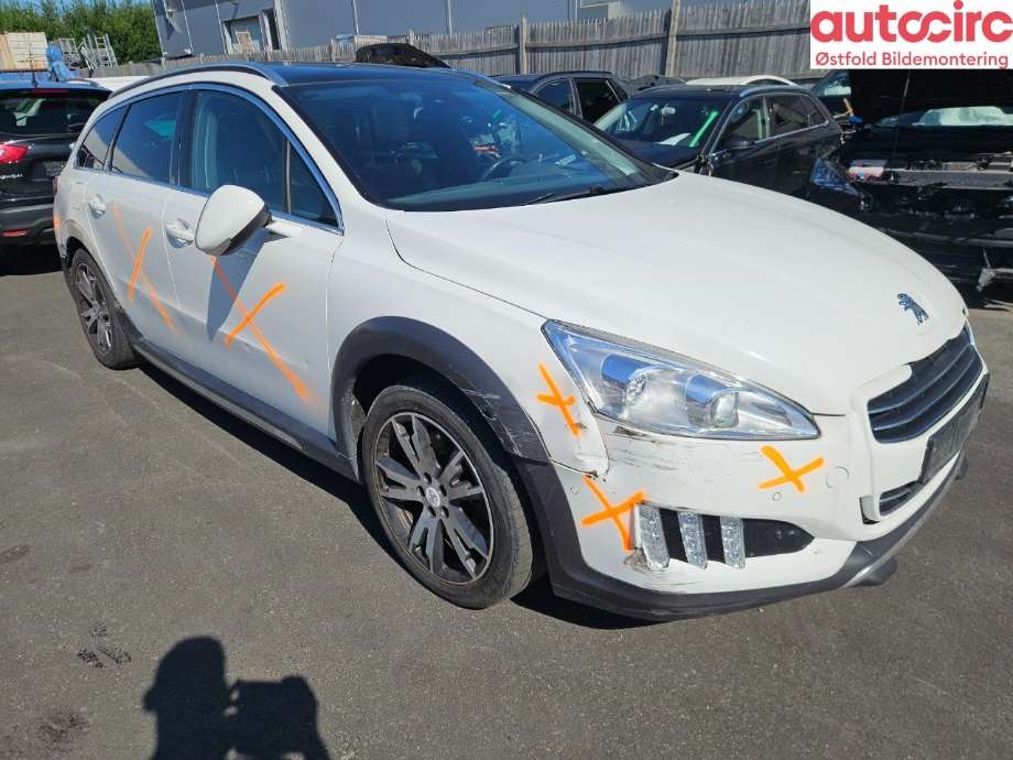 Peugeot 508 2011-2014 (Type I, Fase 1) , Motorkode: RHC, Girkassekode: 