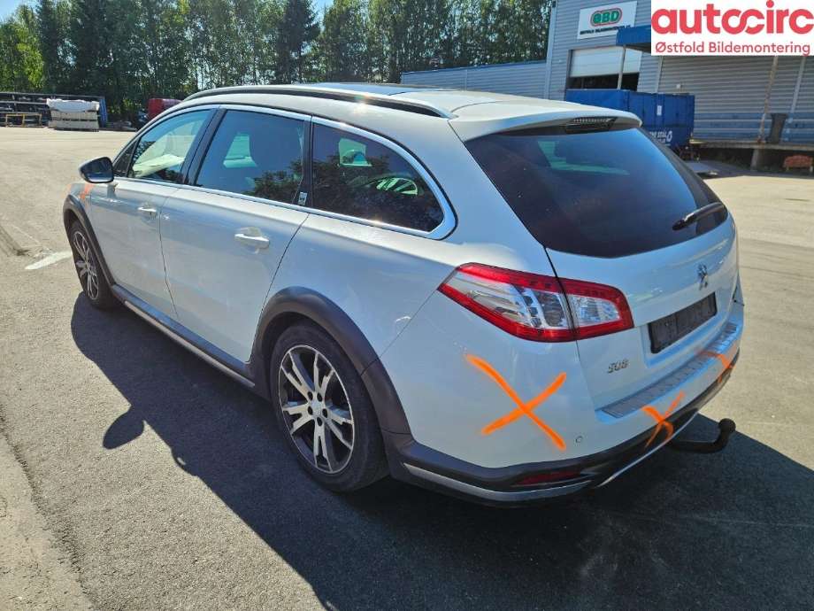 Peugeot 508 2011-2014 (Type I, Fase 1) , Motorkode: RHC, Girkassekode: