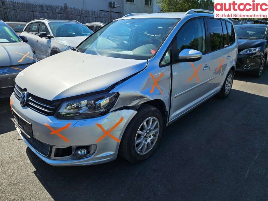 VW Touran 2010-2015 (Type I, Fase 3) , Motorkode: CAYC, Girkassekode: 