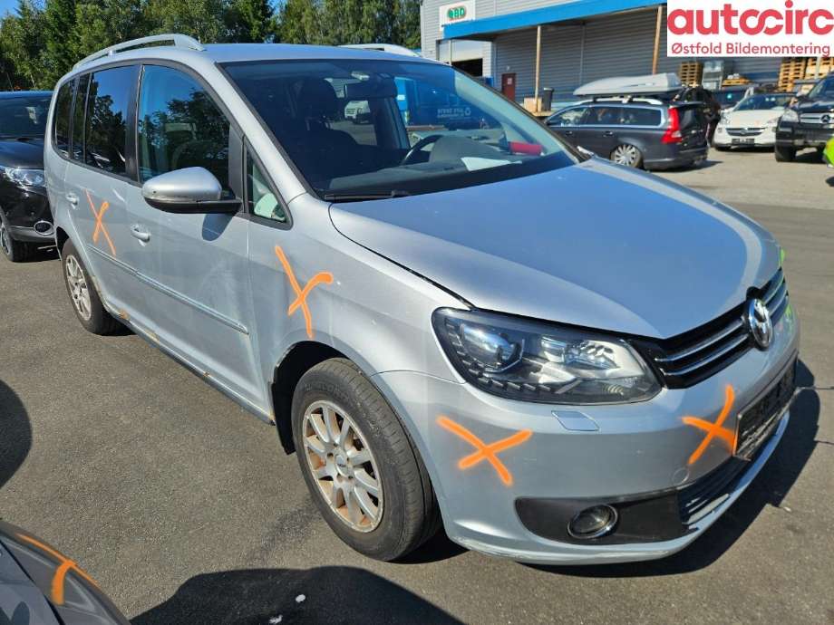 VW Touran 2010-2015 (Type I, Fase 3) , Motorkode: CAYC, Girkassekode: 