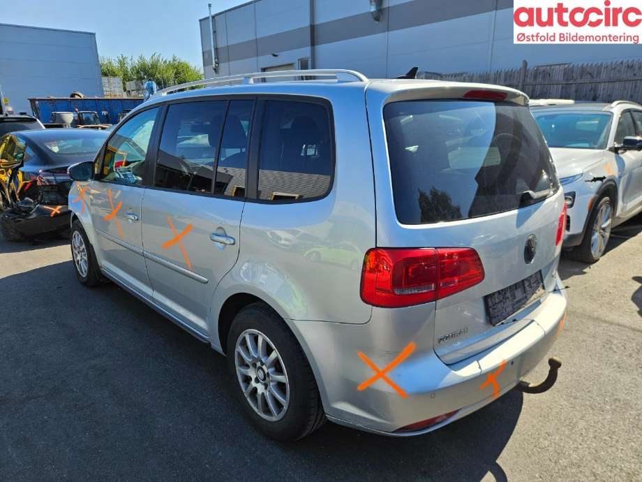 VW Touran 2010-2015 (Type I, Fase 3) , Motorkode: CAYC, Girkassekode: 