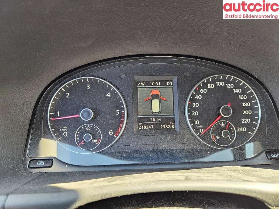 VW Touran 2010-2015 (Type I, Fase 3) , Motorkode: CAYC, Girkassekode: 