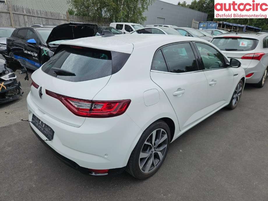 Renault Megane 2016-->> Type IV , Motorkode: K9K-657, Girkassekode: 