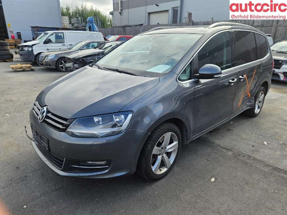 VW Sharan 2010-->> (Type II) , Motorkode: CFFB, Girkassekode: