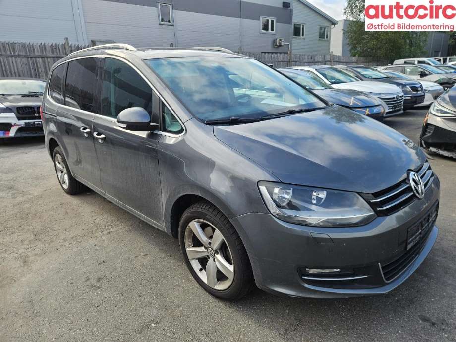 VW Sharan 2010-->> (Type II) , Motorkode: CFFB, Girkassekode: