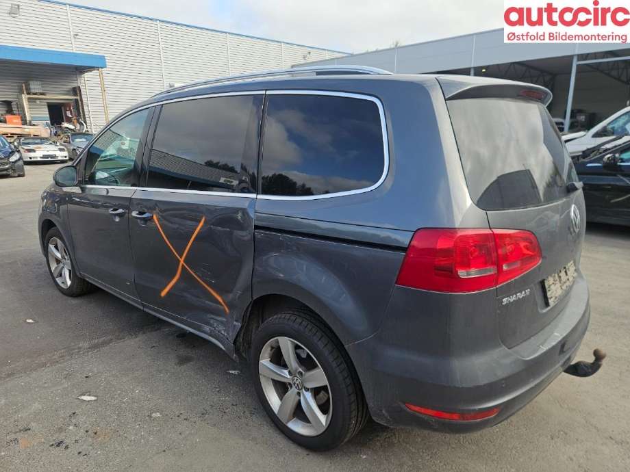 VW Sharan 2010-->> (Type II) , Motorkode: CFFB, Girkassekode: