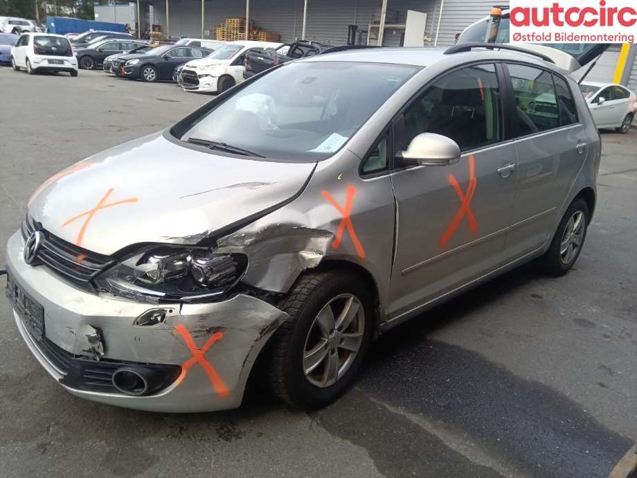 VW Golf, Plus/Cross 2009-2013 (Fase 2) , Motorkode: CAXA, Girkassekode: 