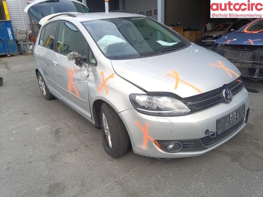 VW Golf, Plus/Cross 2009-2013 (Fase 2) , Motorkode: CAXA, Girkassekode: 