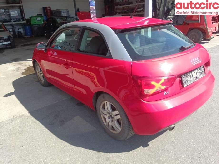 Audi A1 2010-2014 (Type I, Fase 1) , Motorkode: CAYC, Girkassekode: 
