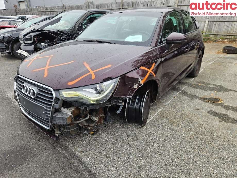 Audi A1 2010-2014 (Type I, Fase 1) , Motorkode: CAXA, Girkassekode: 