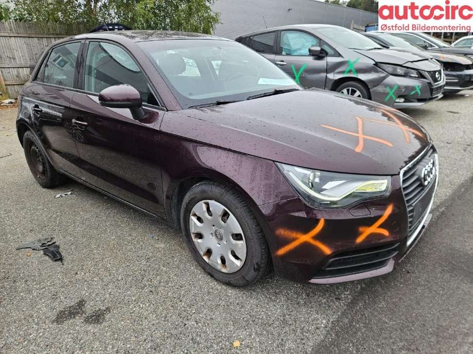 Audi A1 2010-2014 (Type I, Fase 1) , Motorkode: CAXA, Girkassekode: 
