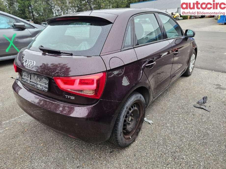 Audi A1 2010-2014 (Type I, Fase 1) , Motorkode: CAXA, Girkassekode: 