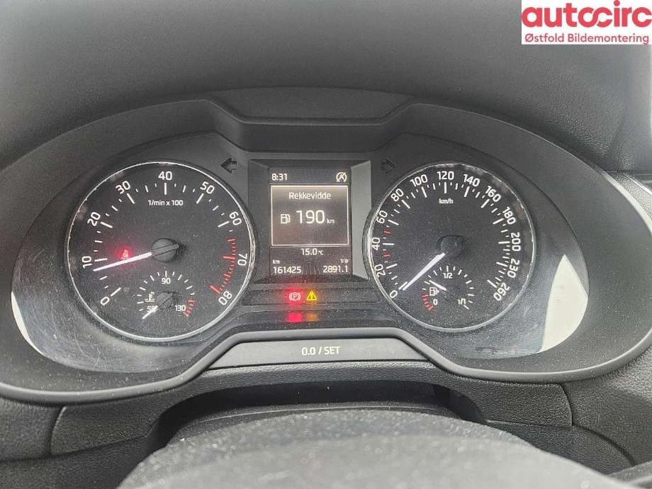 Škoda Octavia 2013-2016 (Type III, Fase 1) , Motorkode: CJZA, Girkassekode: 