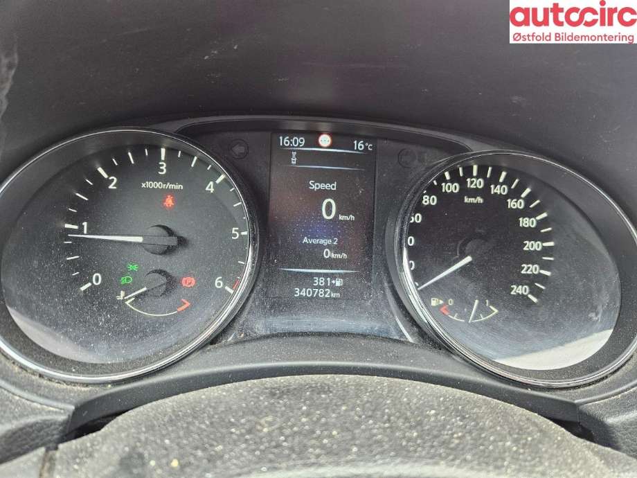 Nissan Qashqai 2014-2021 (Type II) , Motorkode: K9K, Girkassekode: 