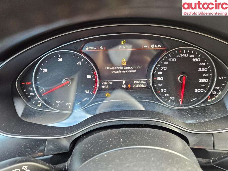 Audi A6 2014-2018 (Type IV, Fase 2) (C7) (C7), Motorkode: CNHA, Girkassekode: 
