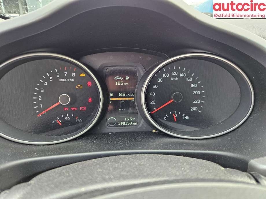 Kia Sportage 2010-2016 (Type III) , Motorkode: G4FD, Girkassekode: 