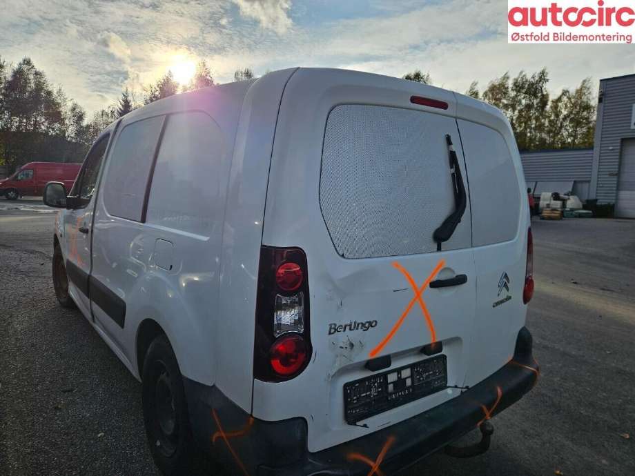 Citroën Berlingo 2008-2015 (Type II, Fase 1) , Motorkode: 9HF, Girkassekode: 