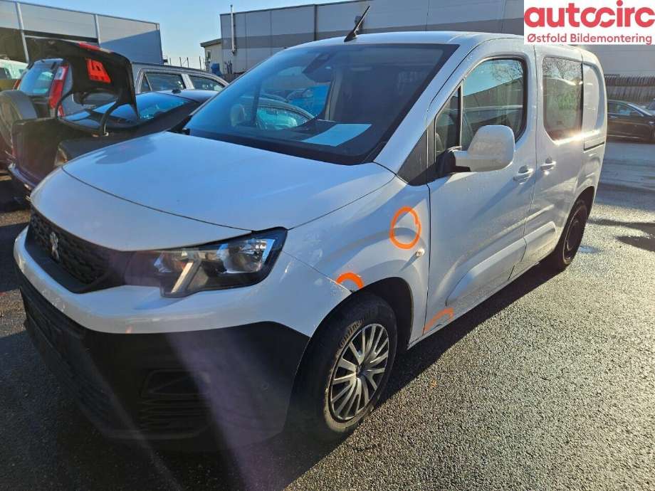 Peugeot Partner 2019-->> (Type III) , Motorkode: YHY, Girkassekode: 