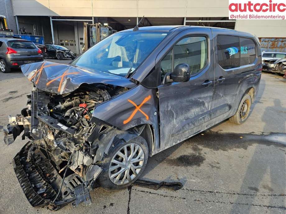 Citroën Berlingo 2019-->> (Type III) , Motorkode: YHY, Girkassekode: 