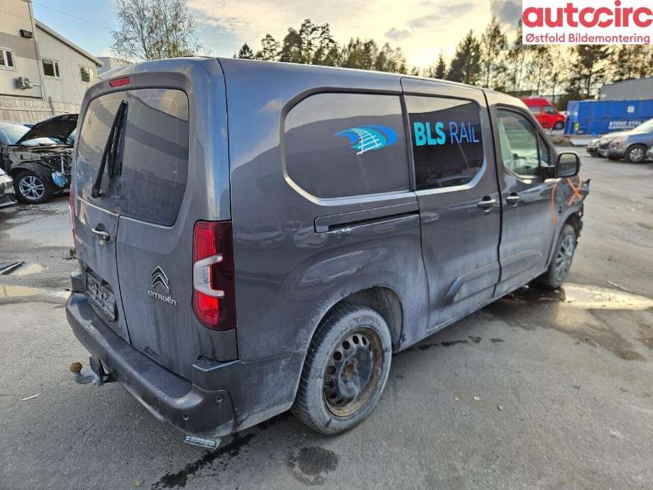 Citroën Berlingo 2019-->> (Type III) , Motorkode: YHY, Girkassekode: 