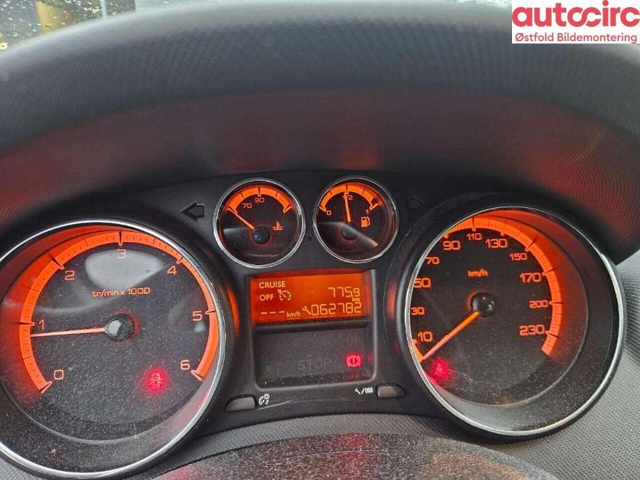 Peugeot 308 2007-2011 (Type I, Fase 1) , Motorkode: 9HV, Girkassekode: 
