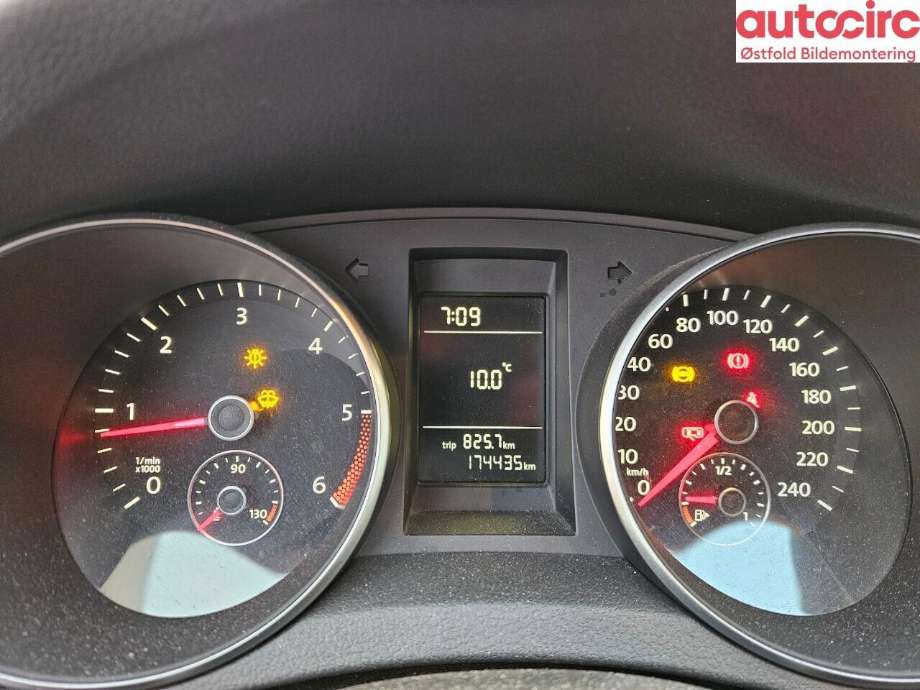 VW Golf VI 2008-2012 , Motorkode: CAYB, Girkassekode: