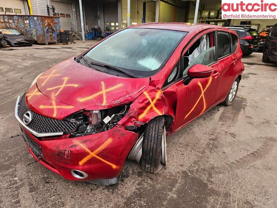 Nissan Note 2013-2017 (Type II) , Motorkode: HR12DE, Girkassekode: 