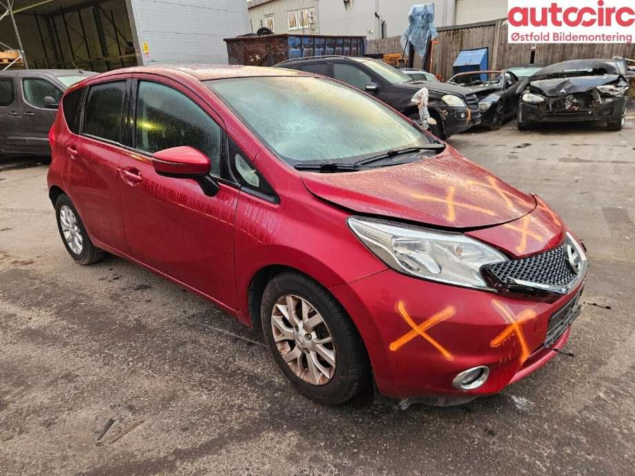 Nissan Note 2013-2017 (Type II) , Motorkode: HR12DE, Girkassekode: 