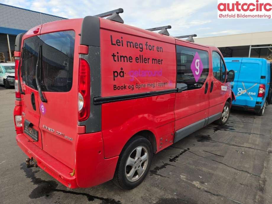 Opel Vivaro A 2006-2014 , Motorkode: M9R-692, Girkassekode: 