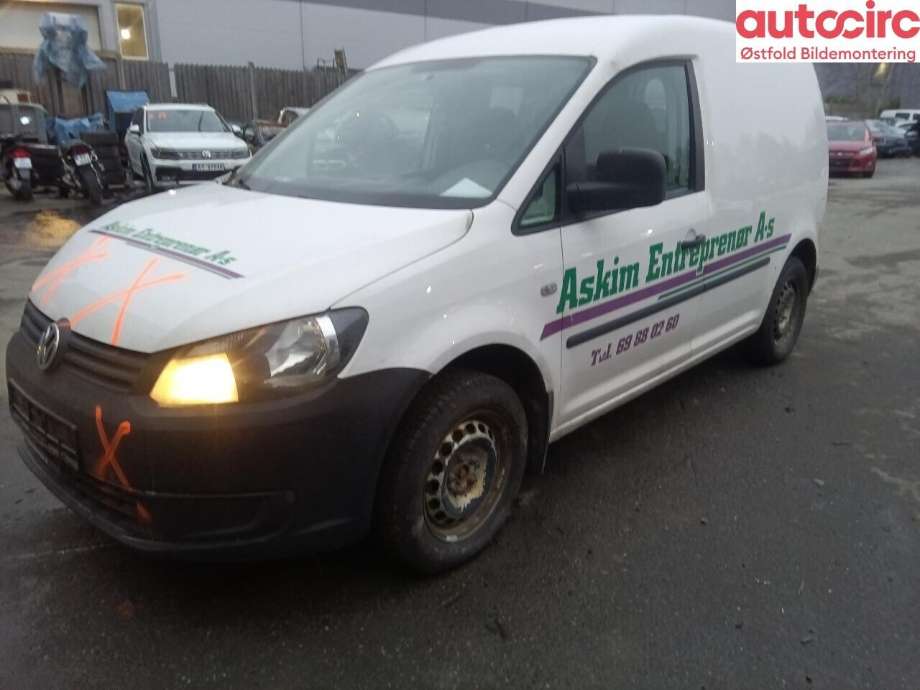 VW Caddy 2010-2015 (Type III, Fase 2) , Motorkode: CAYD, Girkassekode: