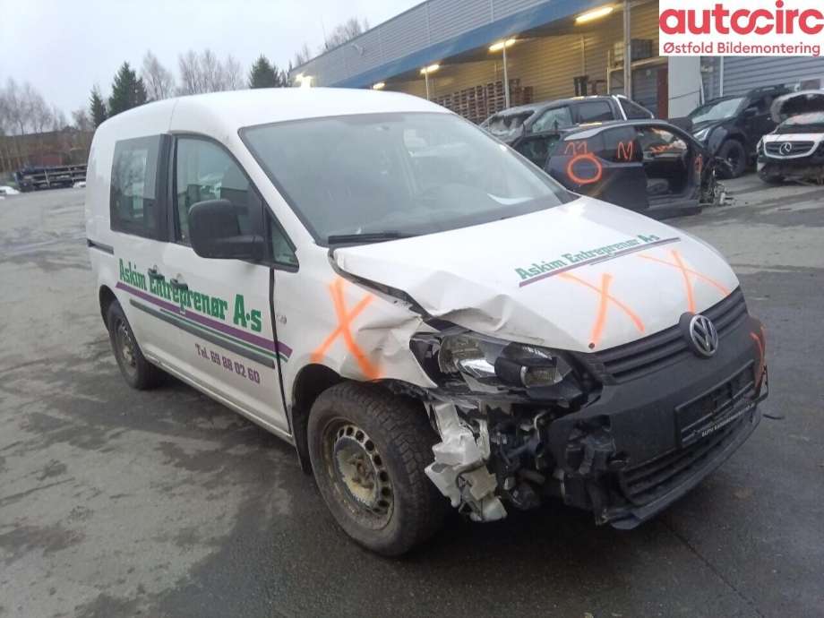 VW Caddy 2010-2015 (Type III, Fase 2) , Motorkode: CAYD, Girkassekode: